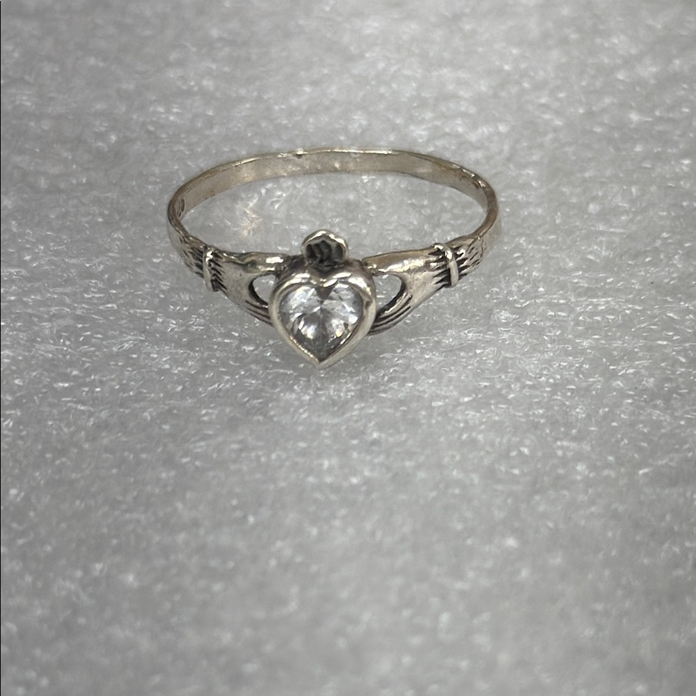 Sterling Silver Heart Ring - image 3